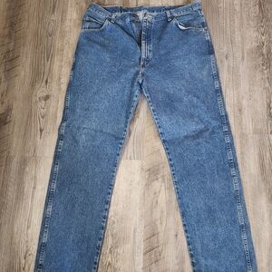Wrangler Men's Straight Blue Jeans